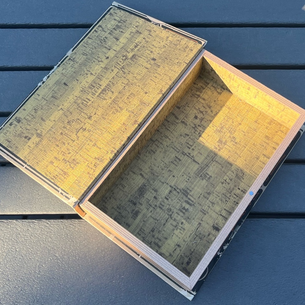 Homegoods; Wooden; 'Old Witch'; Decorative Fake Book/Box; 11x7x2.5in - Picture 8 of 8